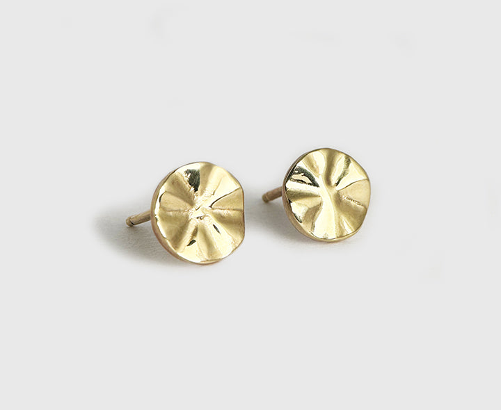 Round Ripple Earrings