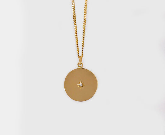 Classic Disc Necklace