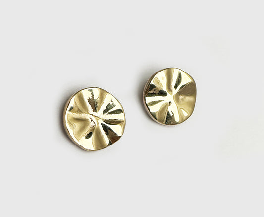Round Ripple Earrings