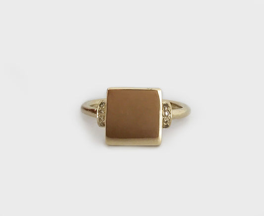 Square Signet Ring